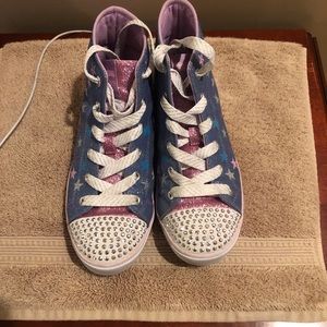 Girls Skechers twinkle toes